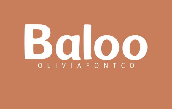 Baloo: The Handwritten Font That Feels Like a Warm Hug