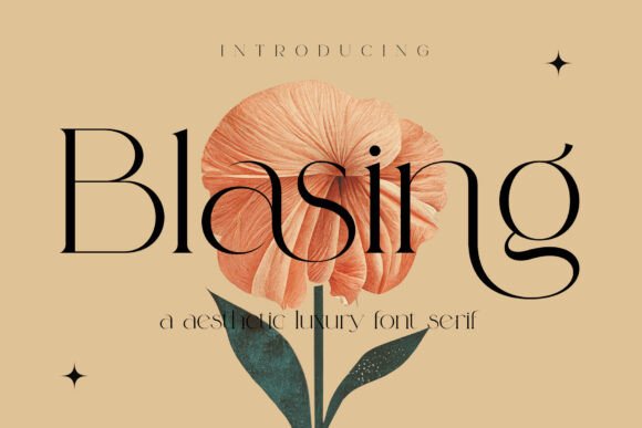 Blasing: The Ligature Serif Font for Elegant Branding