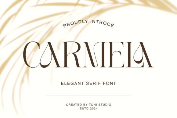 Carmela: A Serif Font for Elegant Branding