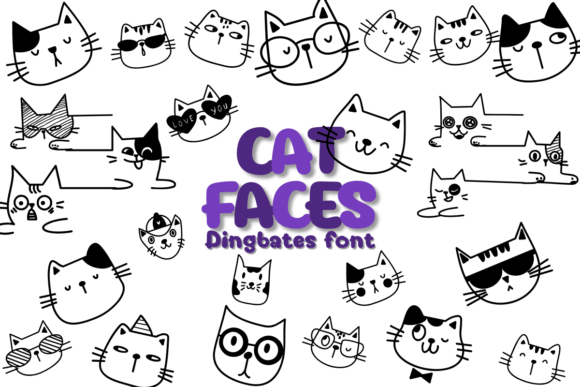 Cat Faces: Adding Whimsical Sketch Style to Your Designs