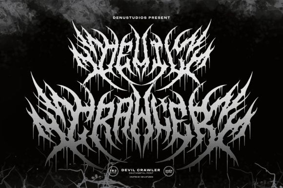 Devil Crawler: A Typeface Forged in Darkness
