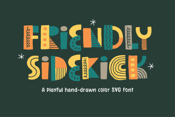 Friendly Sidekick: A Creative Font with Real Character