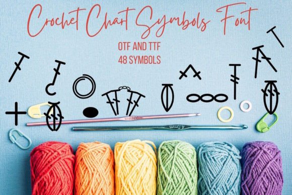 Mastering Crochet Patterns: The Crochet Chart Symbols Font