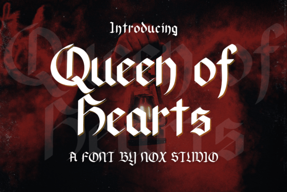 Queen of Hearts: A Gothic Font with Roman Soul