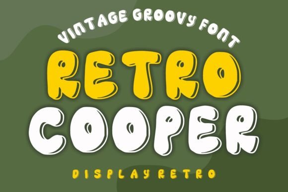 Retro Cooper: A Groovy Display Font for Bold Creative Projects