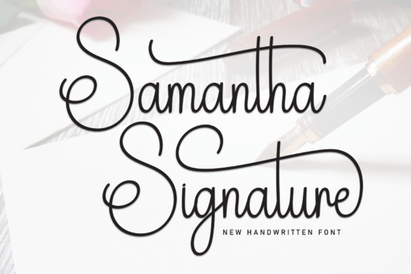 Samantha Signature: The Elegant Handwritten Font for Modern Design