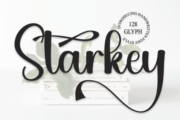 Starkey: The Handwritten Font That Feels Like a Deep Breath