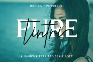 Tintri Pure Duo: A Handmade Font Pair for Bold Branding